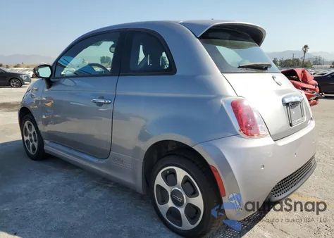 2016 Fiat 500 Electric from USA, damaged, VIN 3C3CFFGE4GT180360
